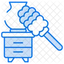 Dusting Off Dusting Brush Icon