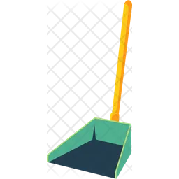 Dustpan Broom  Icon