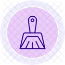 Dustpan Color Circle Icon Icon