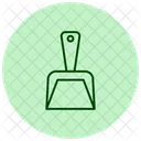 Dustpan Sweeping Debris Icon