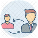 Duties transfer  Icon