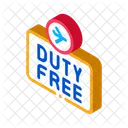 Duty Free Laden Symbol