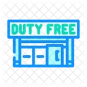 Duty Free Shop Icon