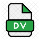 Dv File Document Icon