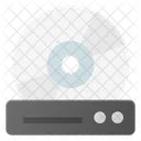 DVD Disco Reproductor Icono