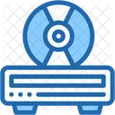 Dvd Player Music And Multimedia Bluray Icon