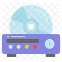 Dvd Player Cd Disc Icon