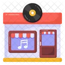 Music Shop Cd Shop Dvd Shop Icon