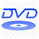 Signo de DVD  Icono