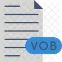 Dvd Video Object Vob File Icon