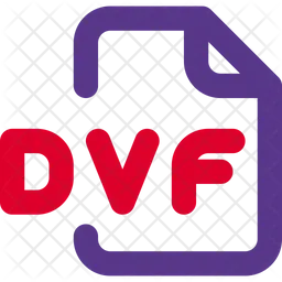 Dvf File  Icon