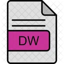 Dw File Format Icon