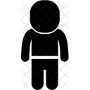 Dwarfism Big Head Dwarf Icon