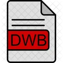 Dwb File Format Icon