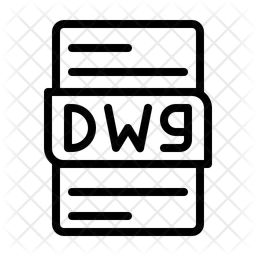 Dessin autocad dwg  Icône