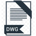 Dwg Format Document Icon