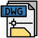 Dwg File File Folder Icon