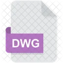 Dwg Cad File Format Icon