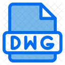 Dwg Document File Format Icon