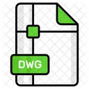 Dwg Doc File Icon