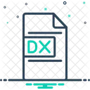 Dx-Datei  Symbol