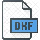 Dxf File Design Icon