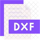 Dxf Format Type Icon