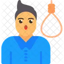 Dying Hanging Himself Symbol