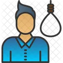 Dying Hanging Himself Symbol