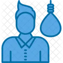Dying Hanging Himself Symbol