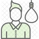 Dying Hanging Himself Symbol