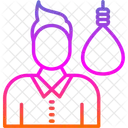 Dying Hanging Himself Symbol