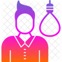 Dying Hanging Himself Symbol