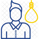 Dying Hanging Himself Symbol