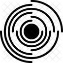 Dynamic Circular Swirling Icon