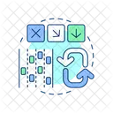 Dynamic lane use control  Icon