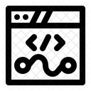 Dynamic Website  Icon
