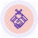 Dynamische Partnerschaft  Symbol