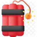 Dynamite Bomb Explosion Icon
