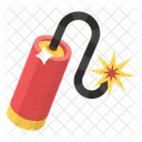 Dynamite Bomb Bomb Explosive Material Icône