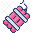 Dynamite Explosion Bomb Icon