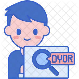 Dyor Do Your Own Research  Icon