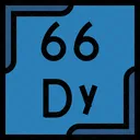 Dysprosium  Symbol