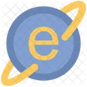E Learning Internet Icon