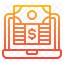 Computer Money Laptop Icon