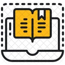 E Book E Learning Laptop Symbol