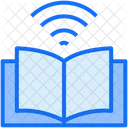 E Book Wifi Book Icon