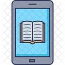 E Book Open Book Mobile Icon