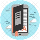 E Book Online Learning Online Education Icon