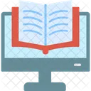 E Book Book Database Icon
